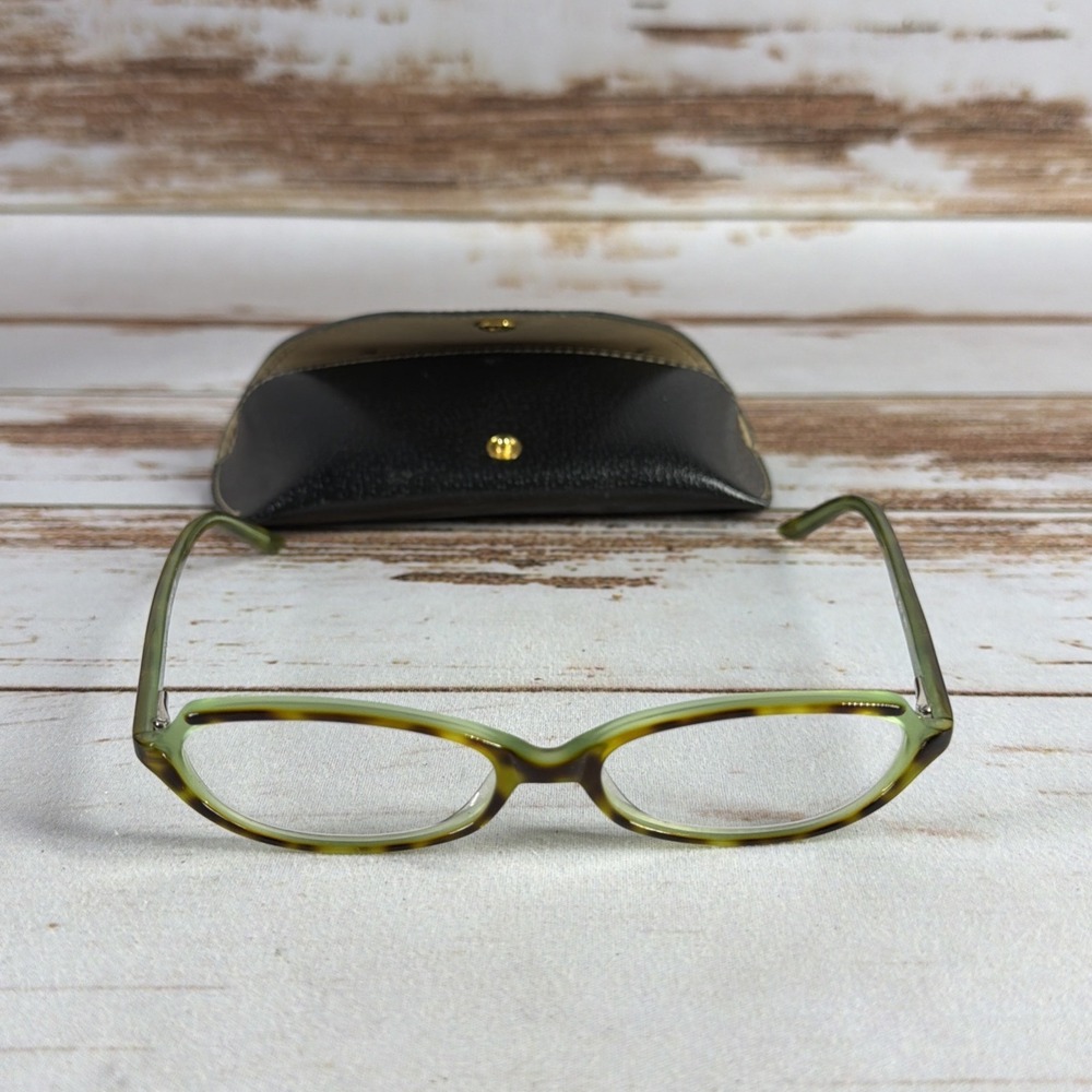 Kate Spade NY HOLLY 0N1V Havana Light Green Cat Eye Eyeglass Frames 49-16-130